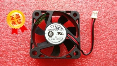 1 PCS  T&T Fan 4010M12S ND5 DC12V 0.16A 4CM 2 pin Silent cooling fan - Image 1 of 2