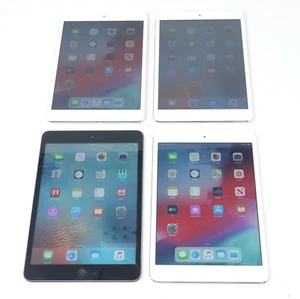 Lot of 4 Working Apple iPad Mini 1st & 2nd Gen 16GB - 32GB 7.9" WiFi Tablets - Picture 1 of 10