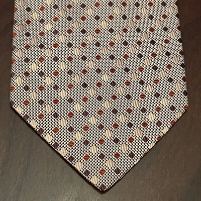 Vintage Richel Hand Made 100% Silk Men’s Neck Tie Made In China - Image 1 of 4