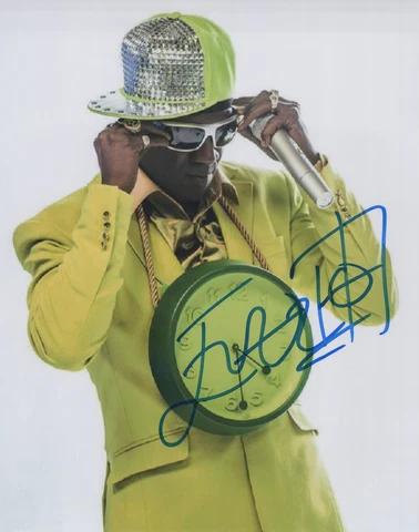 Flavor Flav (Public Enemy) signed 8x10 photo in-person Cover