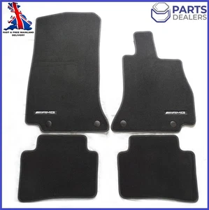 GENUINE MERCEDES-BENZ C CLASS AMG W206 2021-2025 CAR VELOUR FLOOR MATS MAT SET - Picture 1 of 9