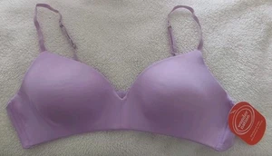  Wonder Nation Girls Bra Size 38 Purple Comfort Back To School - Picture 1 of 6