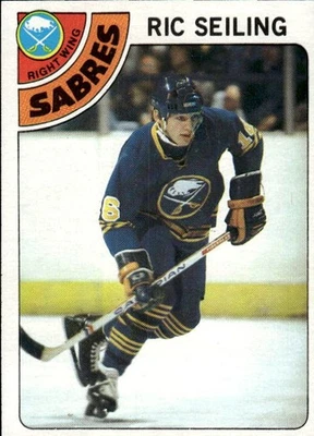 1978-79 Topps Ric Seiling #242 Buffalo Sabres - Image 1 of 2
