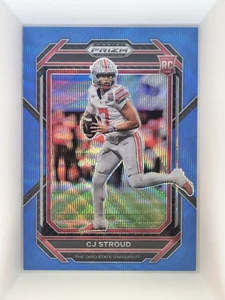 Selecciones de draft Panini Prizm 2023 C.J. Stroud Blue Wave Prizm RC 249/249 - Texans - Imagen 1 de 2