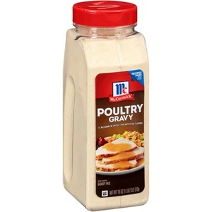 McCormick No MSG Poultry Gravy Mix 1.12 lb Easy Homemade Sauce in 5 Minutes - Picture 1 of 7