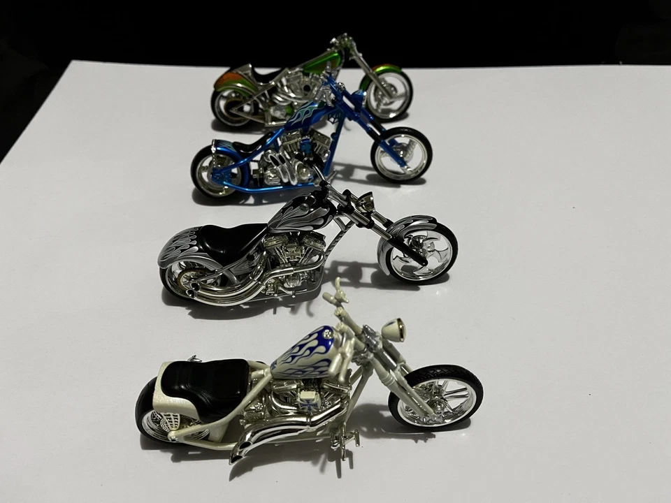 4 Jesse James West Coast Choppers 1:18 Adult owned 1/18 scale  - Image 1 of 4
