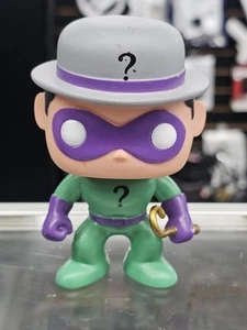 Funko Pop! Heroes DC Universe #05 The Riddler Vinyl Figure Pre Owned (VAULTED) - Picture 1 of 9