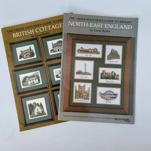 Cross Stitchers Guide to Britain British Cottages North East England Susan Ryder - Picture 1 of 12