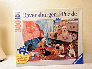 ****GENUINE RAVENSBURGER MISCHIEF MAKERS PUPPLIES 300 PIECE PUZZLE (135790)**** - Picture 1 of 5