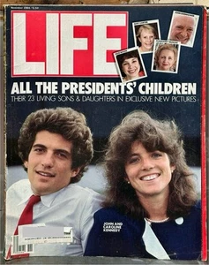 Life Magazine November, 1984 "All the President's Children" JFK, Jr. & Caroline - Picture 1 of 3