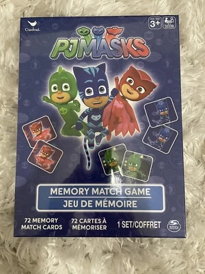 New PJ Masks Matching Game Fun & Fast Memory For Boys & Girls Free Shipping - Image 1 of 3