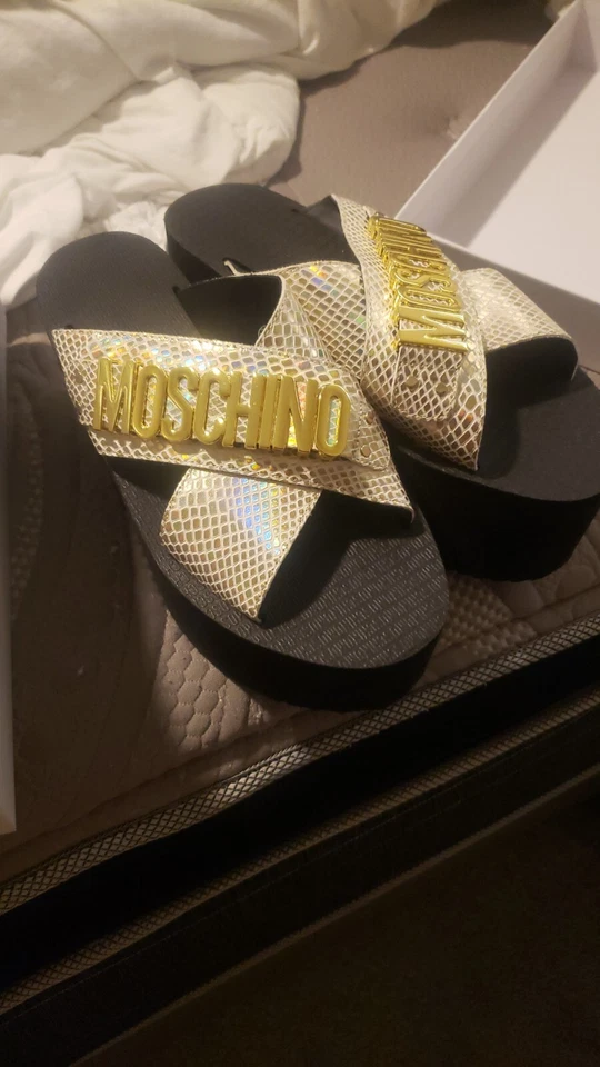 zapatos mujer plataforma talla 10 moschino Foto 1 de 3