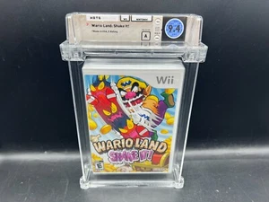 Wario Land: Shake It! Nintendo Wii WATA 9.4 A FACTORY SEALED MINT VGA - Picture 1 of 6