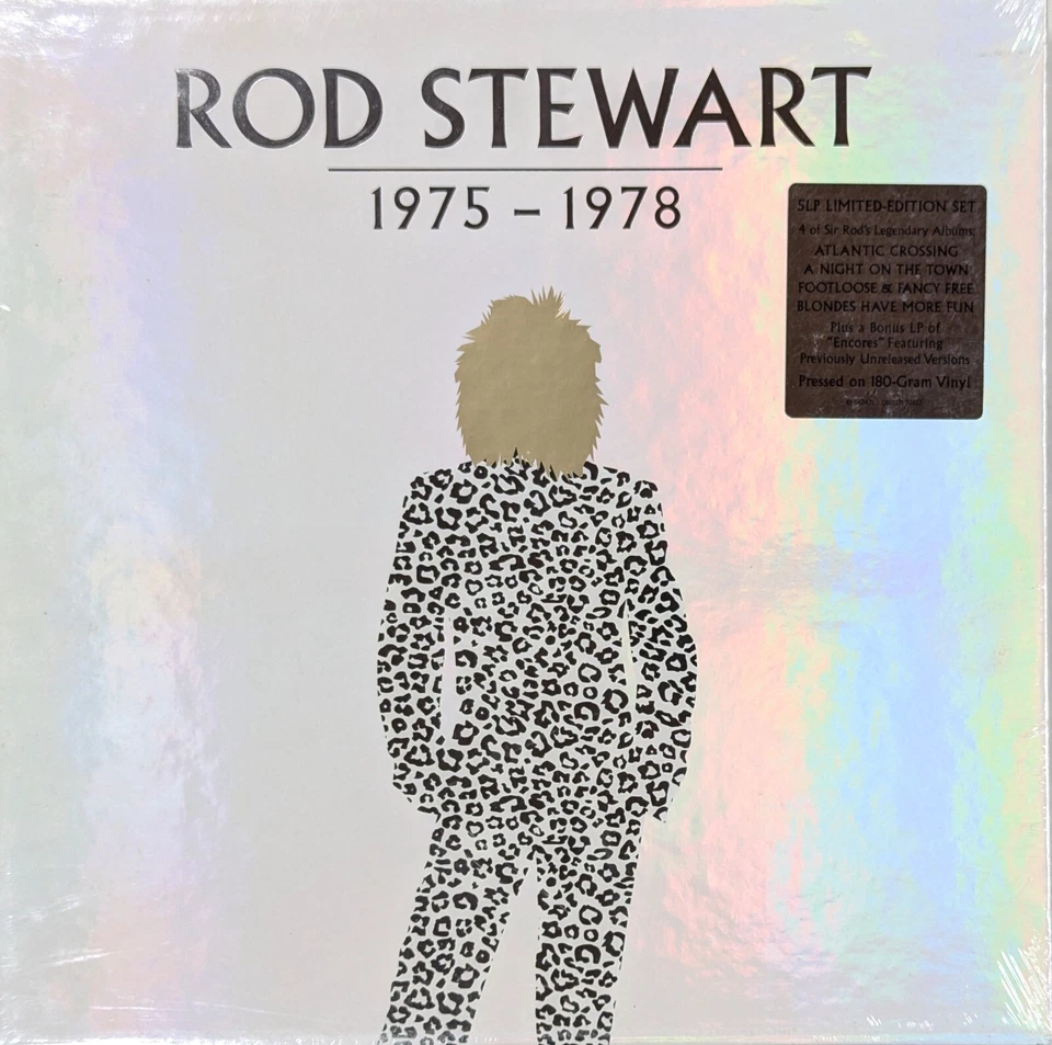 ROD STEWART Rod Stewart (1975-1978) SEALED 180 Gram 5LP box set - Image 1 of 1