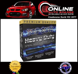 TOP GUN HD Spark Plug /Ignition Leads 8mm Holden Commodore VS VT WH S1 V6 TG6106 - Picture 1 of 1