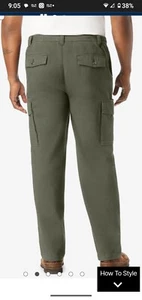 King Size Cargohose Gr. 58 seitlicher Gummibund  - Bild 1 von 4