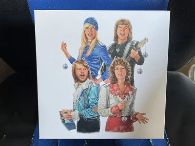 NEW LIMITED EDITION ABBA WATERLOO CHRISTMAS TREE BAUBLE SET WITH 4 DECORATIONS - Image 1 of 4