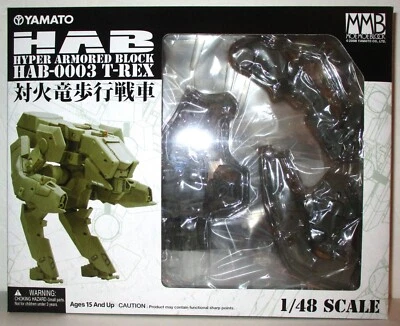 Figura mecánica Yamato 2008 T-REX HAB-0003 Moe Moe Hyper Armored Block escala 1:48 Foto 1 de 4