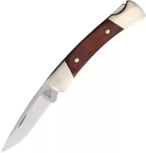 BUCK KNIFE - PRINCE LOCKBACK - #503RWS - ROSEWOOD HANDLES - 3 3/8" closed - USA - Picture 1 of 2
