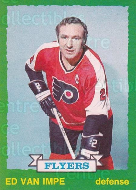 1973-74 O-pee-chee Light Backs #206 Ed Van Impe - Image 1 of 1