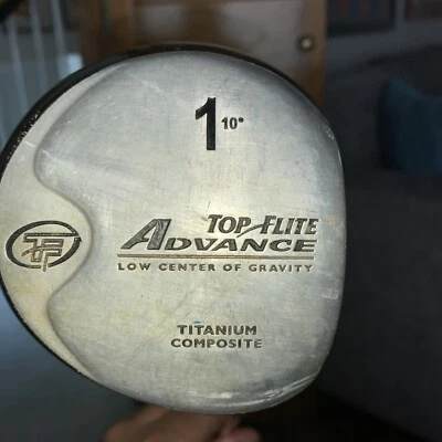Top Flite Advance Titanium 44” 1 Wood Right RH Medium Firm Flex 10 Degree - Image 1 of 4