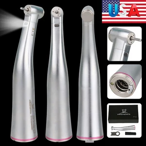 NSK Style Dental 1:5 Erhöhung LED Gegenwinkel Handstück E Typ roter Ring - Bild 1 von 48