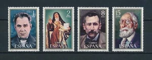 Spain  1771-4 MNH, Composers & Wtiters, 1971 - Picture 1 of 1