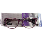 Foster Grant Reading Glasses VRL2103 Purple +1.50 51 18-144 PD62mm+Soft Case NEW