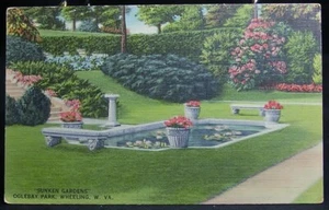 Wheeling, W. Va - Sunken Gardens - Oglebay Park- not posted - Picture 1 of 2
