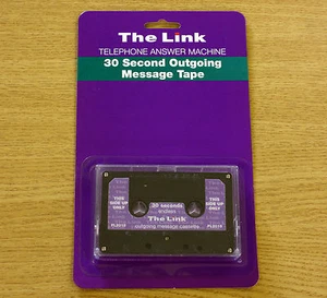 The Link 30 Second Endless Loop Answering Machine Outgoing Message Cassette Tape - Picture 1 of 1