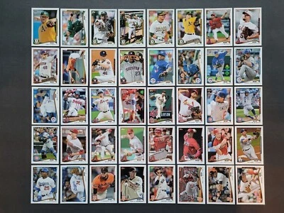 2014 TOPPS mini CARDS You Pick Player Team Order A's to Cubs Dodgers to Yankees - Image 1 of 4
