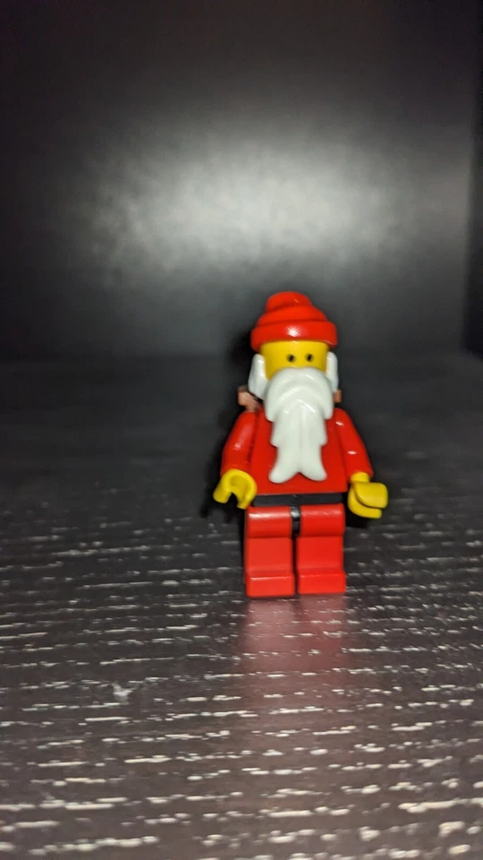 LEGO SANTA RARE MINIFIGURE - CHRISTMAS BLOCKED OPEN STUD HEAD COMPLETE EX CON - Image 1 of 1