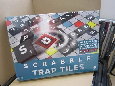Juego de mesa azulejos Scrabble Trap, nuevo precintado, edad 10+, 2-4 jugadores Foto 1 de 3
