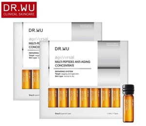 Dr. Wu Ageversal Multi-Peptides Anti-Aging Concentrate Ampoule 2 SETS - Picture 1 of 3