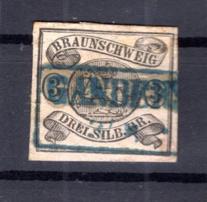 Braunschweig 8 Sellos Gandersheim Gest. 110EUR (B7265 - Imagen 1 de 1