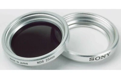 Sony VF-R25NK 25mm Filter Kit - consists of: ND-8, UV Protector Filters and Case - Image 1 of 2