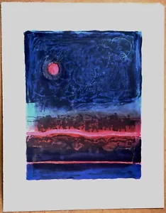 Nissan Engel Jinetes and Bloodmoon Vintage Original Firmado a Mano A Prueba de Artista - Imagen 1 de 1