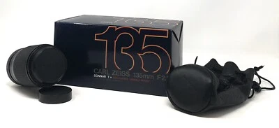 Contax 135mm f/2.8 Carl Zeiss Sonnar T*  MMJ C/Y Mount Lens BRAND NEW! FREE S/H! - Image 1 of 4