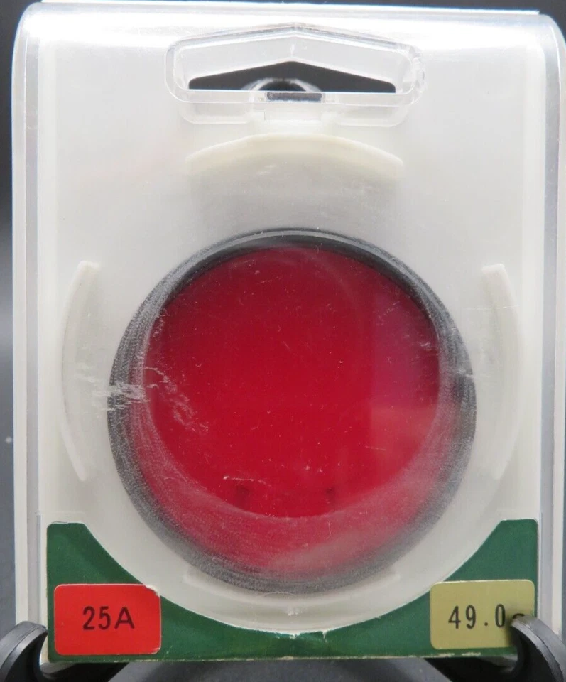 Vintage Calumet SC 49MM Red 25 [A] Filter Camera Lens Japan - Image 1 of 4
