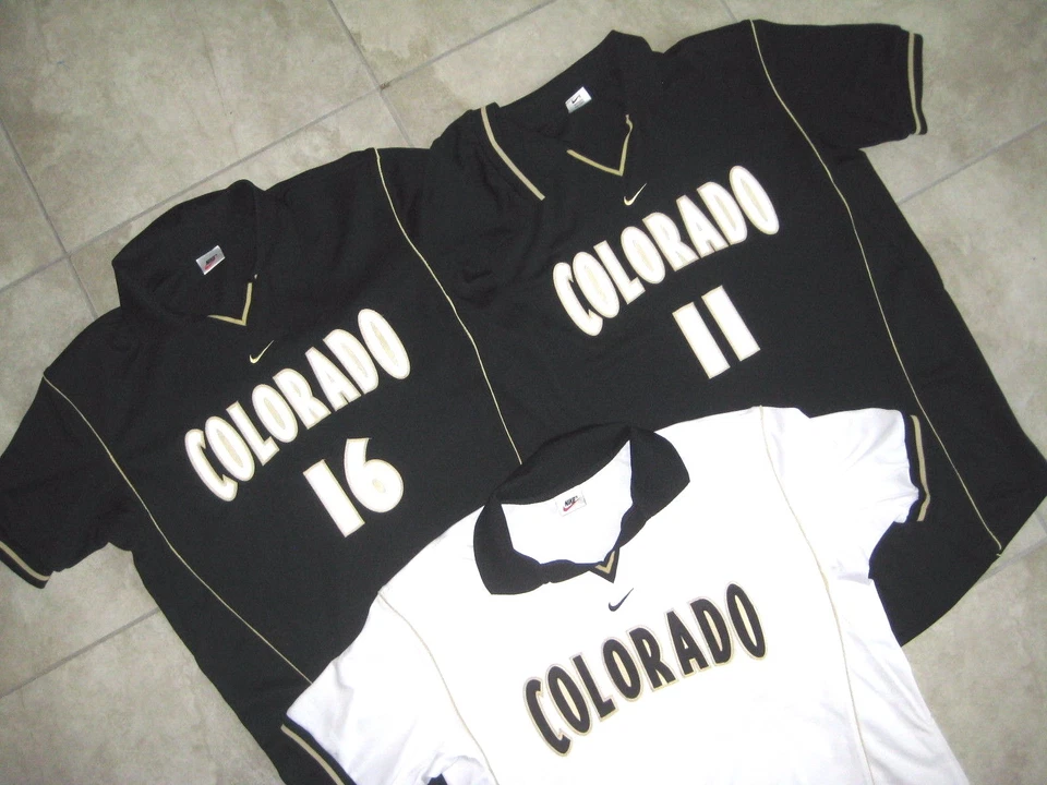 Vintage Nike White Label CU COLORADO BUFFALOs Football Jersey Shirt XL USED - Изображение 1 из 1
