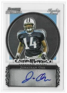 Jonathan Orr 2006 Bowman Sterling Autograph Rookie #BS-JO Tennessee Titans Topps - Picture 1 of 3
