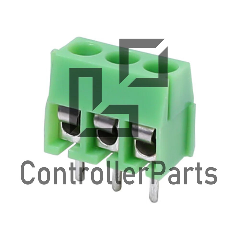 10PCS KF350-3P 3.5mm Pitch 3 pin Straight Pin PCB Screw Terminal Blocks - Image 1 of 1