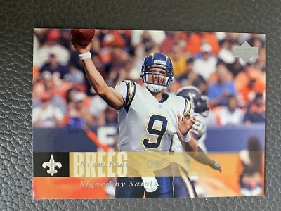 Drew Brees Upper Deck 2006 #120 San Diego Chargers New Orleans Saints - Image 1 of 2