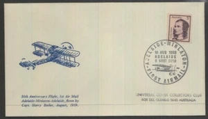 AUSTRALIA 1969 AIRMAIL FLIGHT ANNIVERSARY COVER BUTLER (ID:101/D1060) - Picture 1 of 1