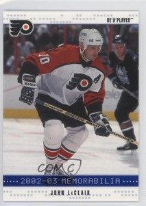2002-03 ITG Be A Player Memorabilia Sapphire /100 John LeClair #112