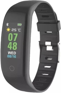 Altius Fitness Tracker Watch Multi Sport Tracking Heart Rate Black SB1005H - Picture 1 of 2