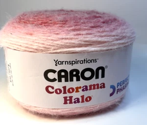 Caron Yarn - Colorama Halo 8oz Cake - Yarnspirations - Rose Frost - Picture 1 of 5