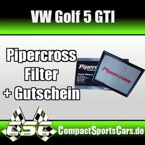 VW Golf 5/V GTI 2.0 | Pipercross Sportluftfilter/Tauschfilter - Bild 1 von 1