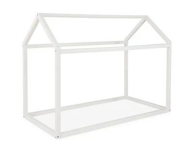 Signature Design by Ashley Flannibrook Contemporary House Bed Frame, Twin, White - Image 1 of 3