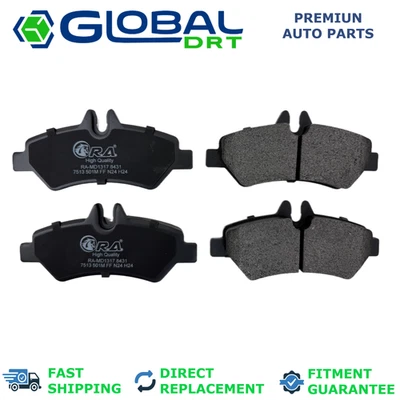 4x Rear Brake Pad D1540 Fit Freightliner Sprinter 2500 2007-2018 2.1L L4 3.0L V6 Foto 1 de 4